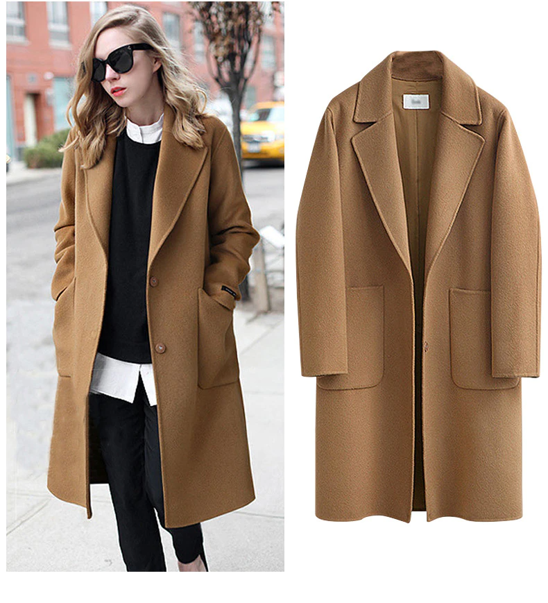 Drune | Stilvolle Lange Damenjacke