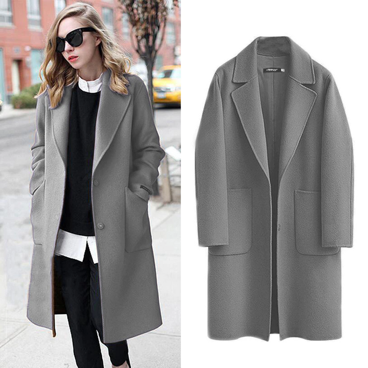 Drune | Stilvolle Lange Damenjacke