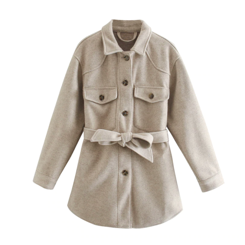Drune | Stylische mittellange Damenjacke