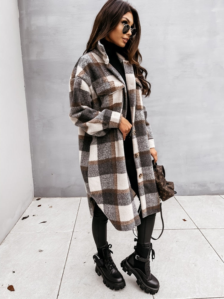 Drune | Stylische Karo-Jacke - Nostalgisch & Trendy