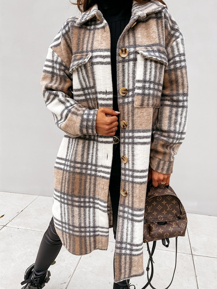 Drune | Stylische Karo-Jacke - Nostalgisch & Trendy