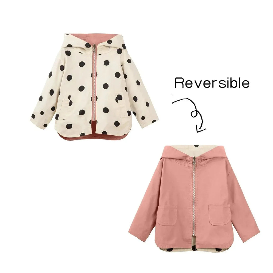 Drune | Stylische Polka Dot Kinderjacke