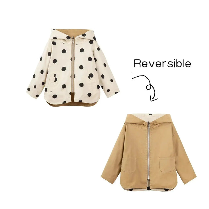 Drune | Stylische Polka Dot Kinderjacke
