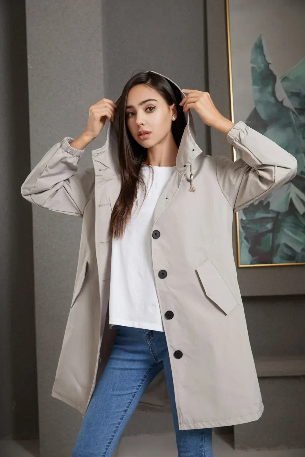 Drune | Stylischer winddichter Trenchcoat
