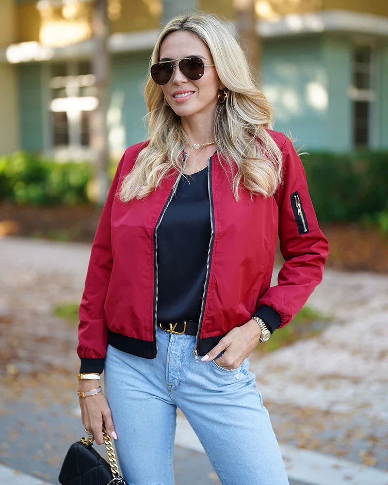Drune | Stilvolle Damen Bomberjacke - Leicht & Bequem