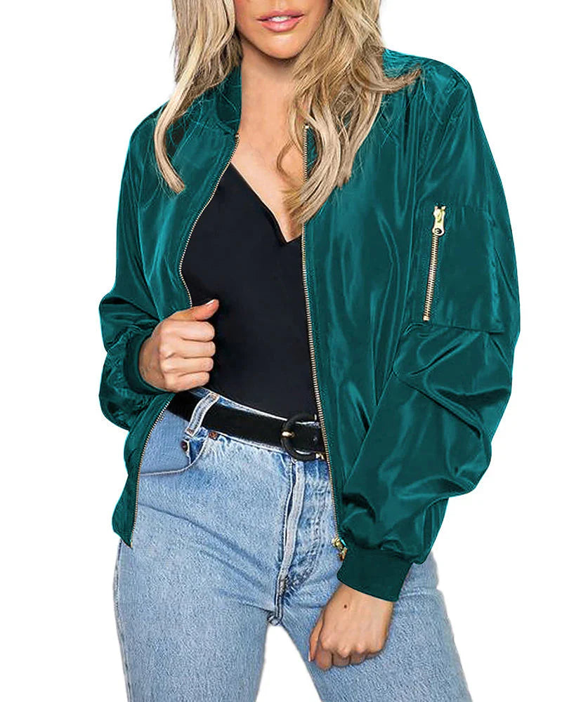 Drune | Stilvolle Damen Bomberjacke - Leicht & Bequem