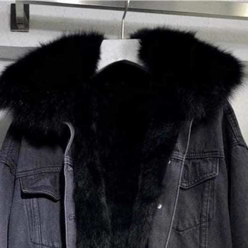 Drune | Stilvolle Damen Denimjacke - Bequem und Trendy