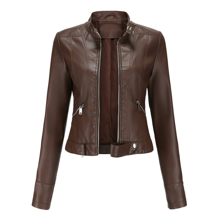 Drune | Stilvolle Damen Lederjacke Im Klassischen Design