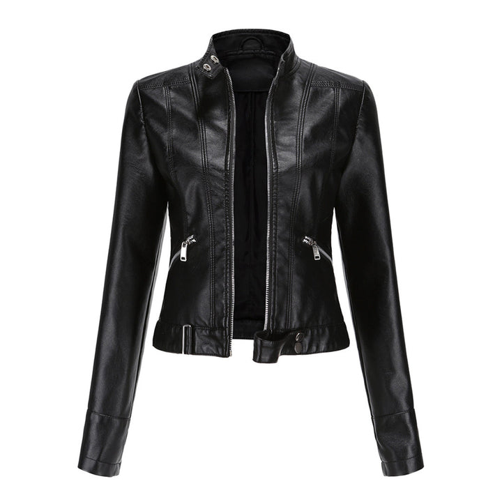 Drune | Stilvolle Damen Lederjacke Im Klassischen Design