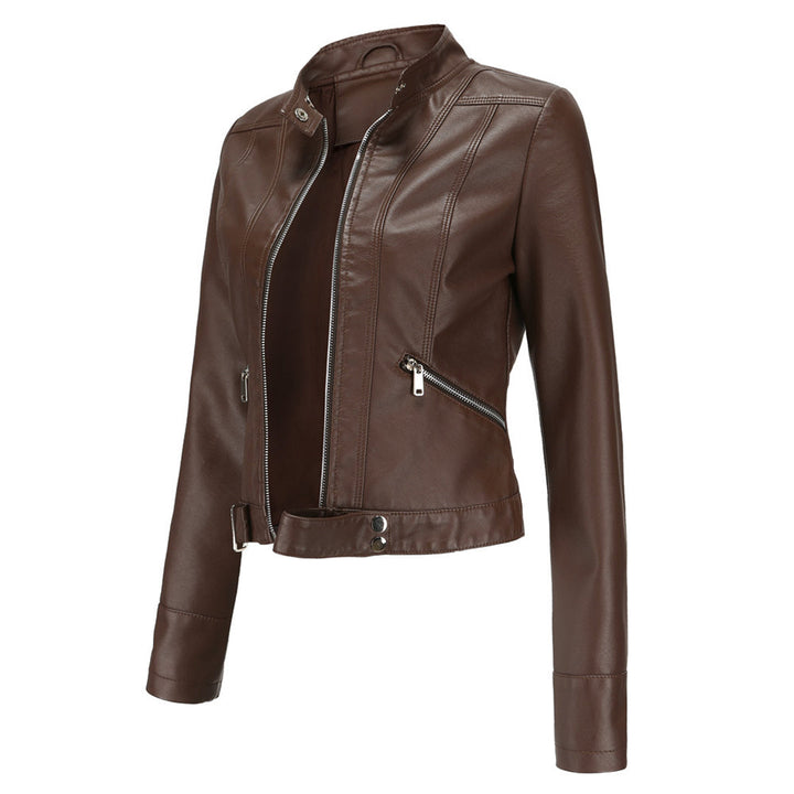 Drune | Stilvolle Damen Lederjacke Im Klassischen Design