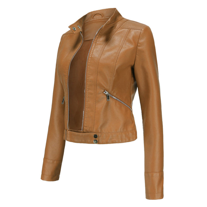 Drune | Stilvolle Damen Lederjacke Im Klassischen Design