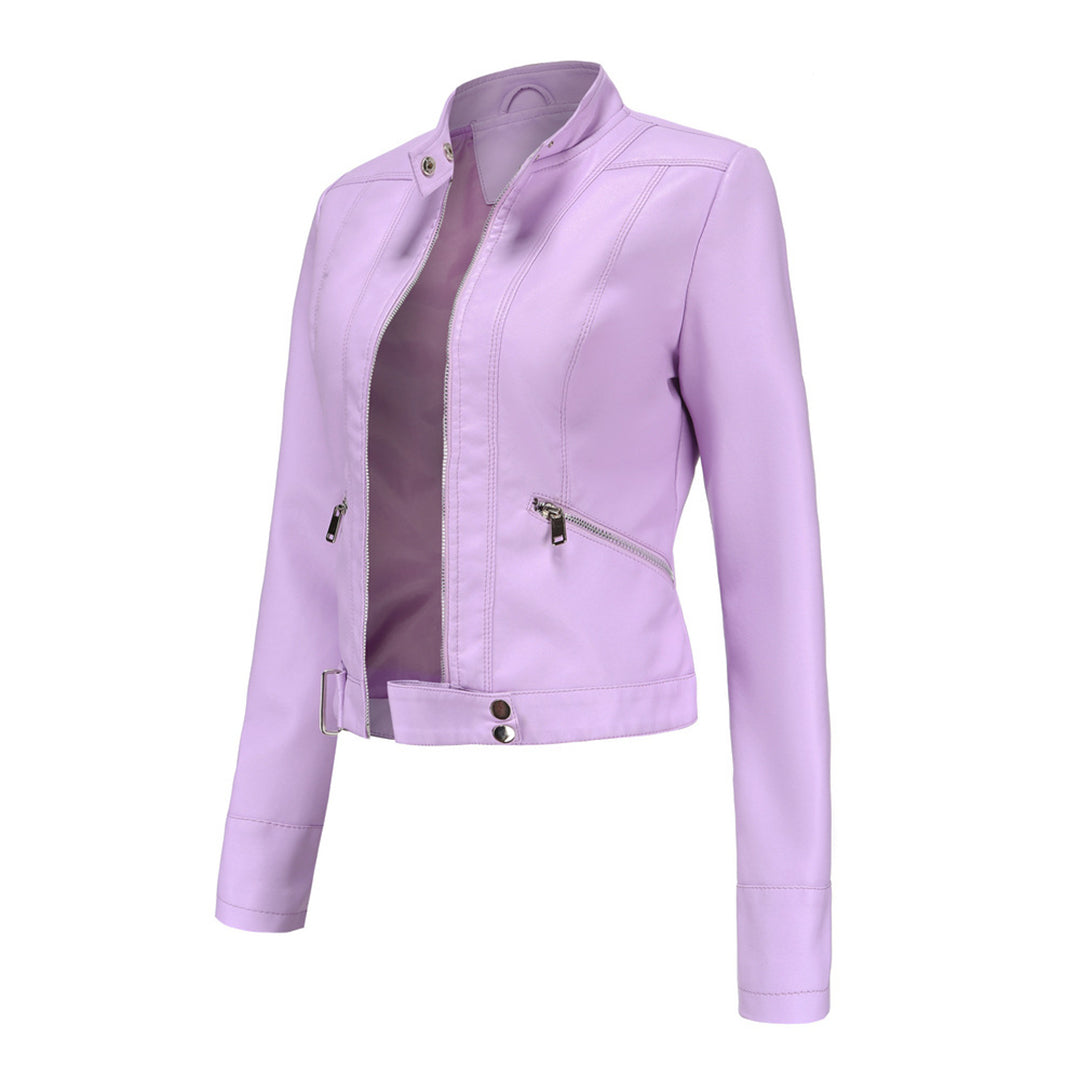 Drune | Stilvolle Damen Lederjacke Im Klassischen Design