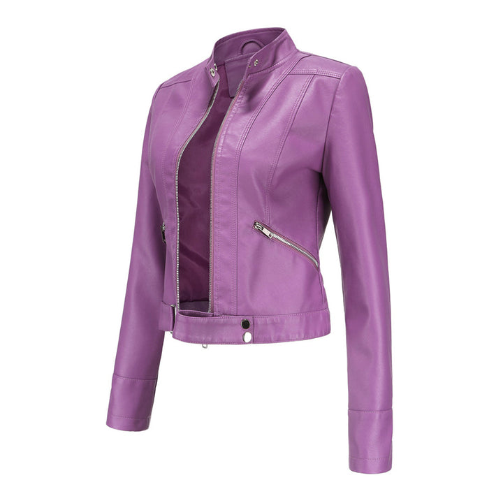 Drune | Stilvolle Damen Lederjacke Im Klassischen Design