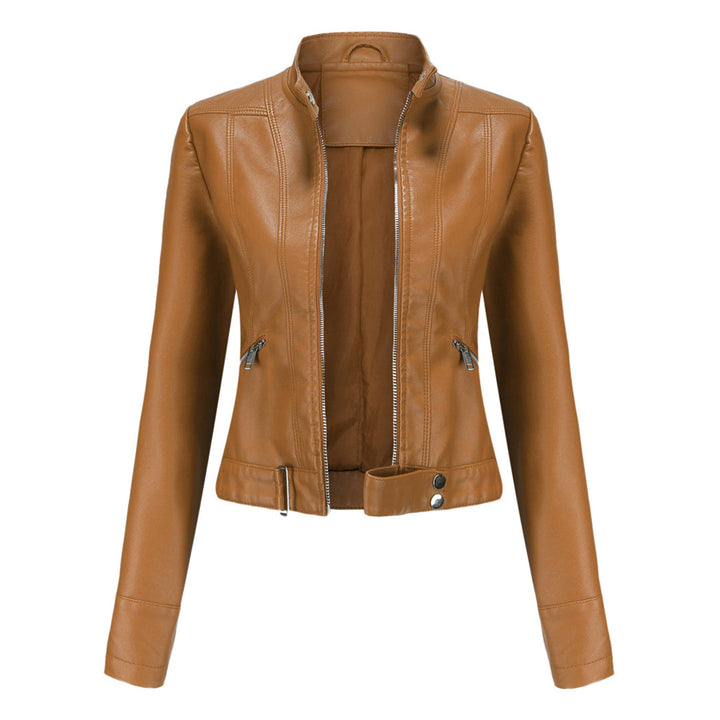 Drune | Stilvolle Damen Lederjacke Im Klassischen Design