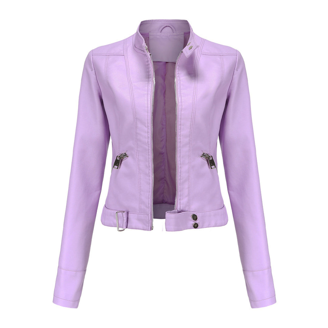 Drune | Stilvolle Damen Lederjacke Im Klassischen Design