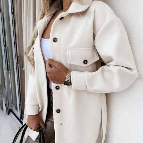 Drune | Damen Mid-Season Chic Jacke mit Slim Fit und Frühlingsvibes