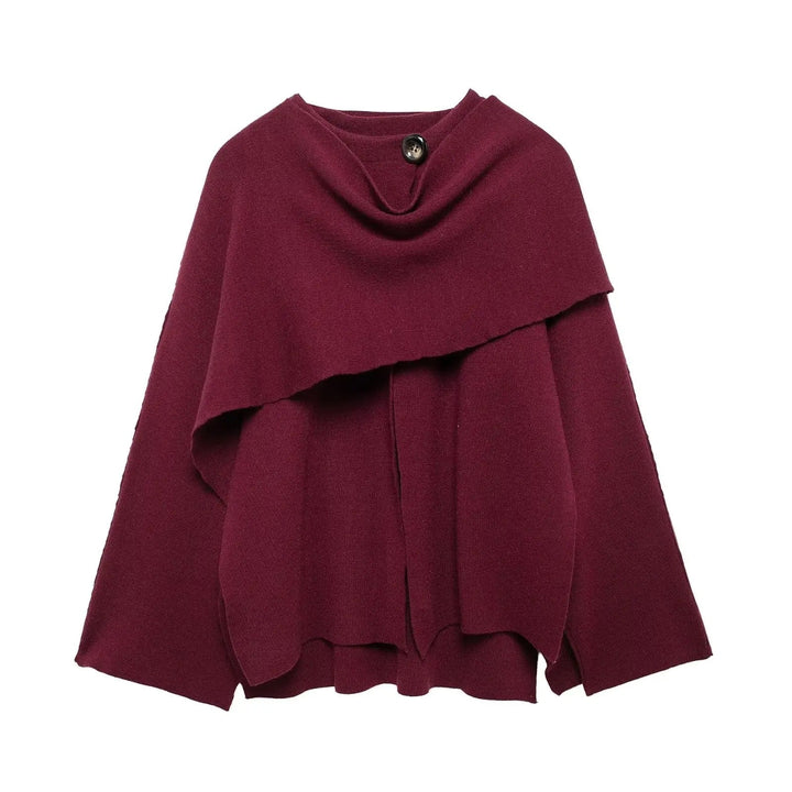 Drune | Stylischer Damen-Winter-Poncho