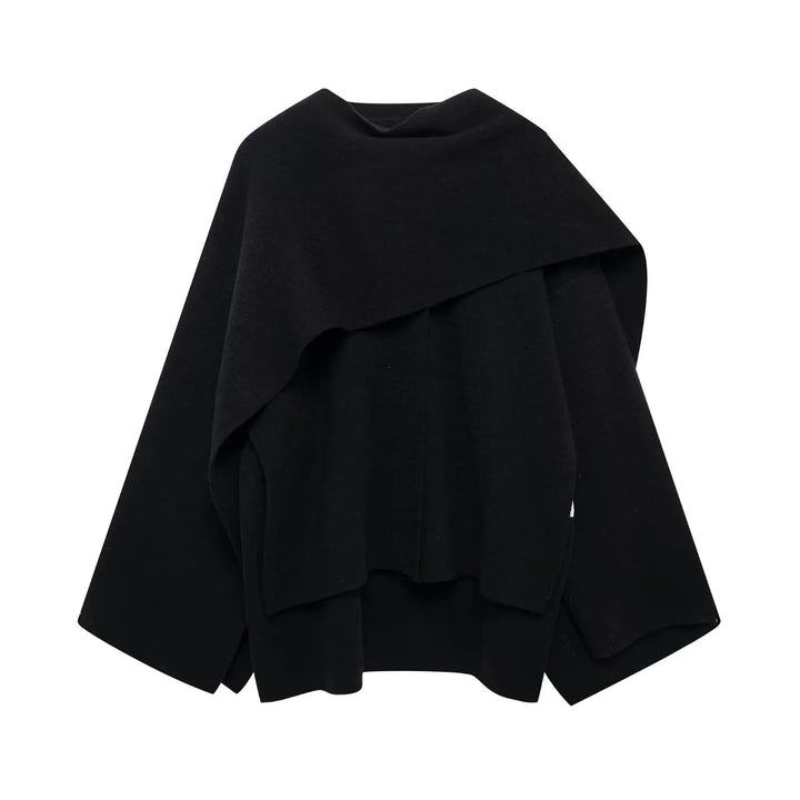 Drune | Stylischer Damen-Winter-Poncho