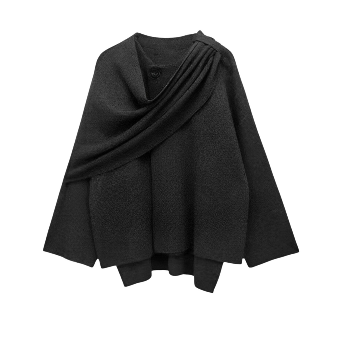 Drune | Stylischer Damen-Winter-Poncho