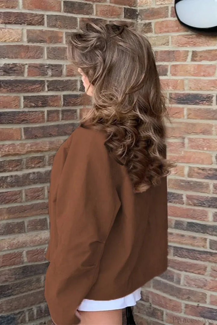Drune | Langarm Elegante Freizeitjacke