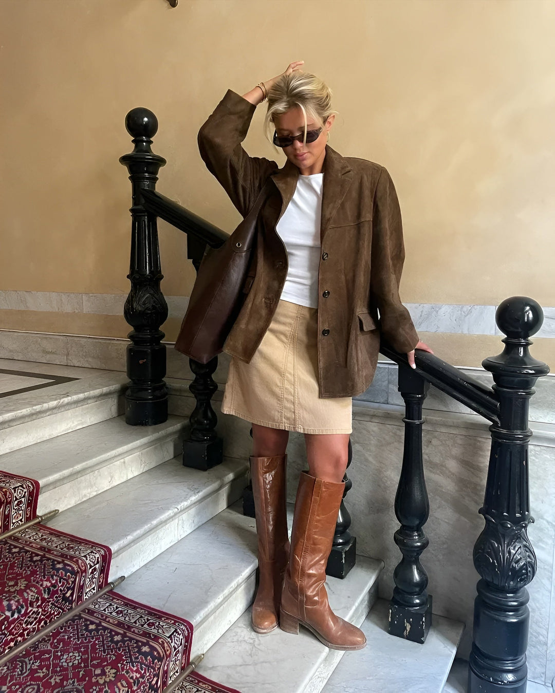 Drune | Vielseitige Damen Wildleder Blazer