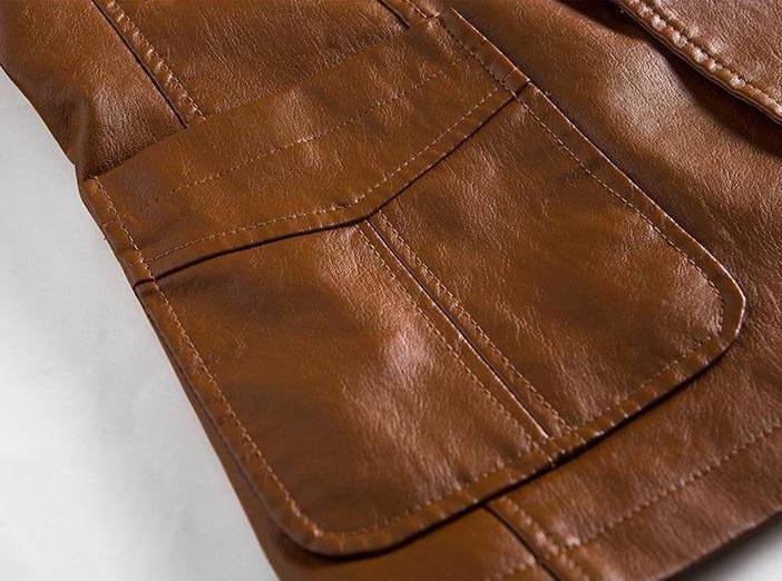 Drune | Premium Lederjacke Für Herren Für Frühling Und Sommer