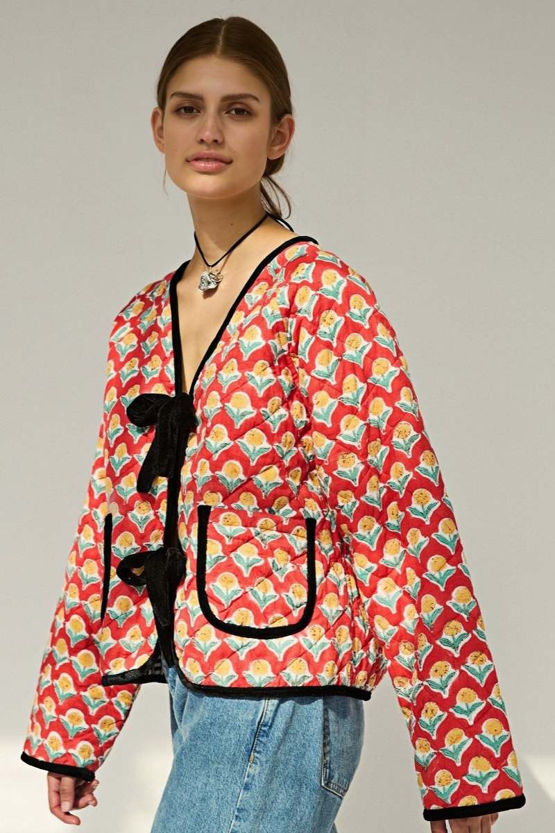 Drune | Jacke - Blutorange