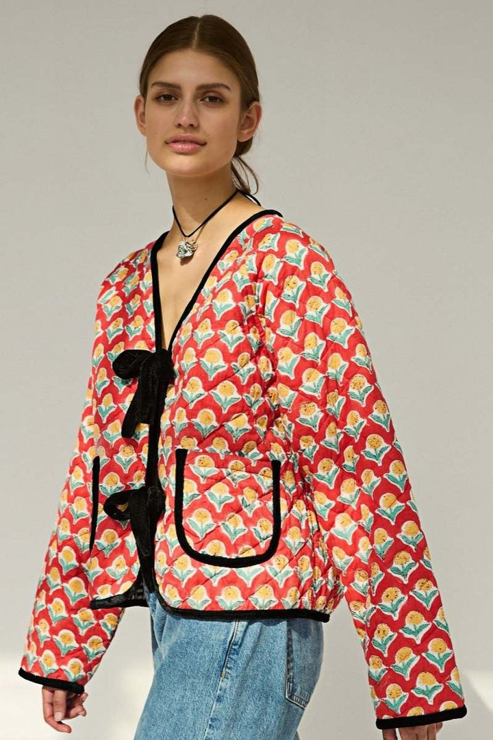 Drune | Jacke - Blutorange