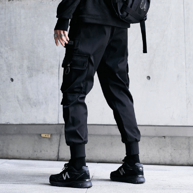 Drune | Cargo Hose Herren Bequem & Weit Hose Trendy Cargo Hose