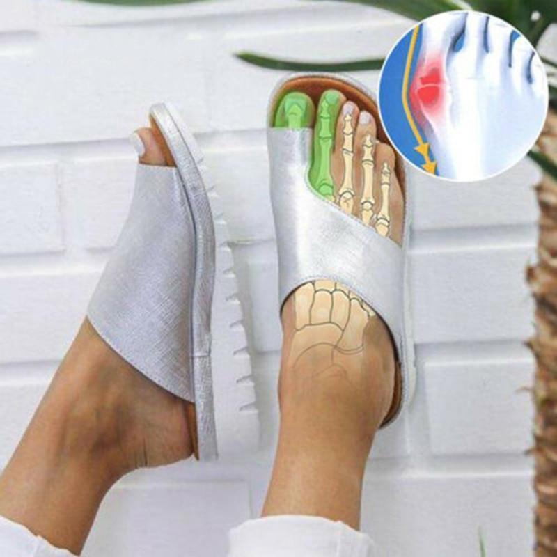 Damen Orthopädische Sandalen Hallux Valgus Korrigierend