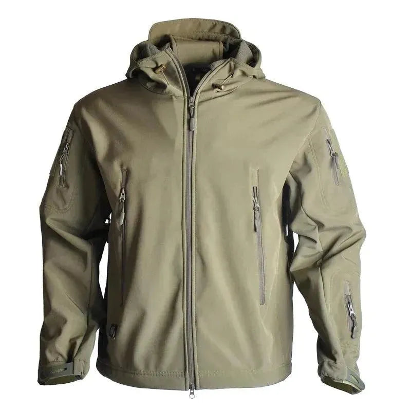 Drune | Taktische wasserdichte Fleecejacke für Herren