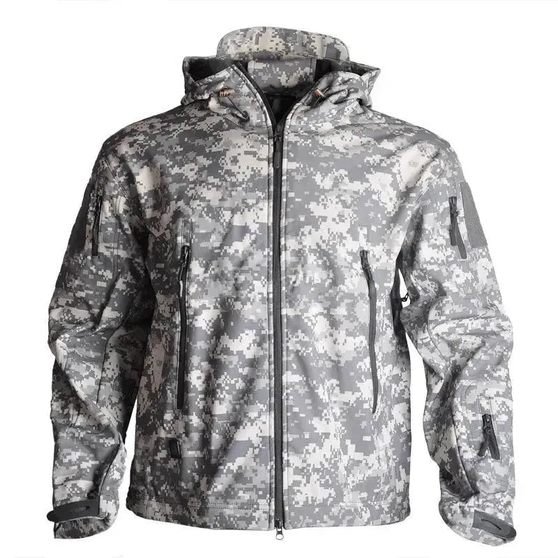Drune | Taktische wasserdichte Fleecejacke für Herren