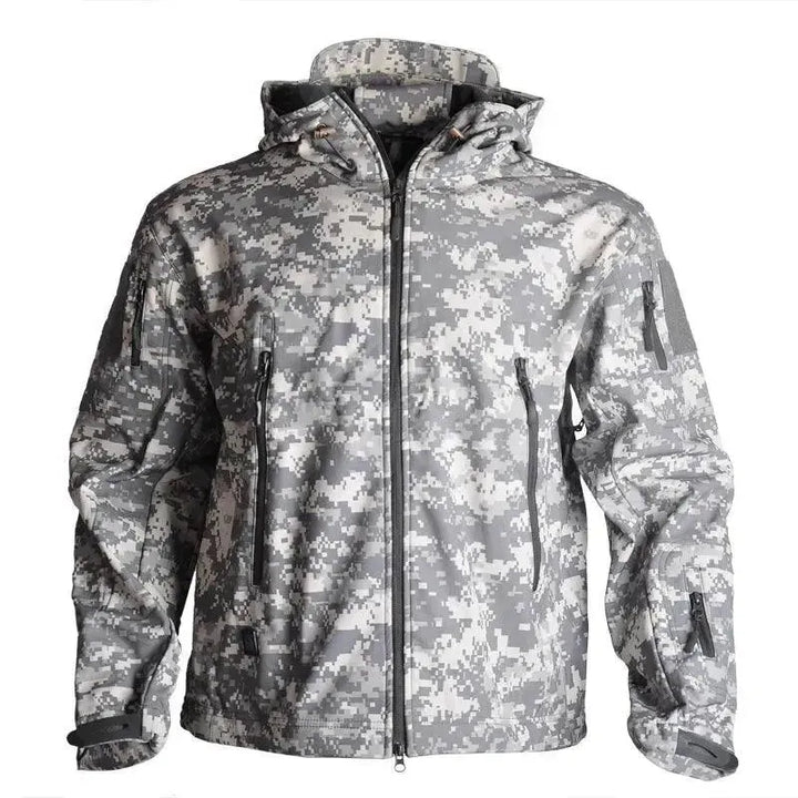 Drune | Taktische wasserdichte Fleecejacke für Herren