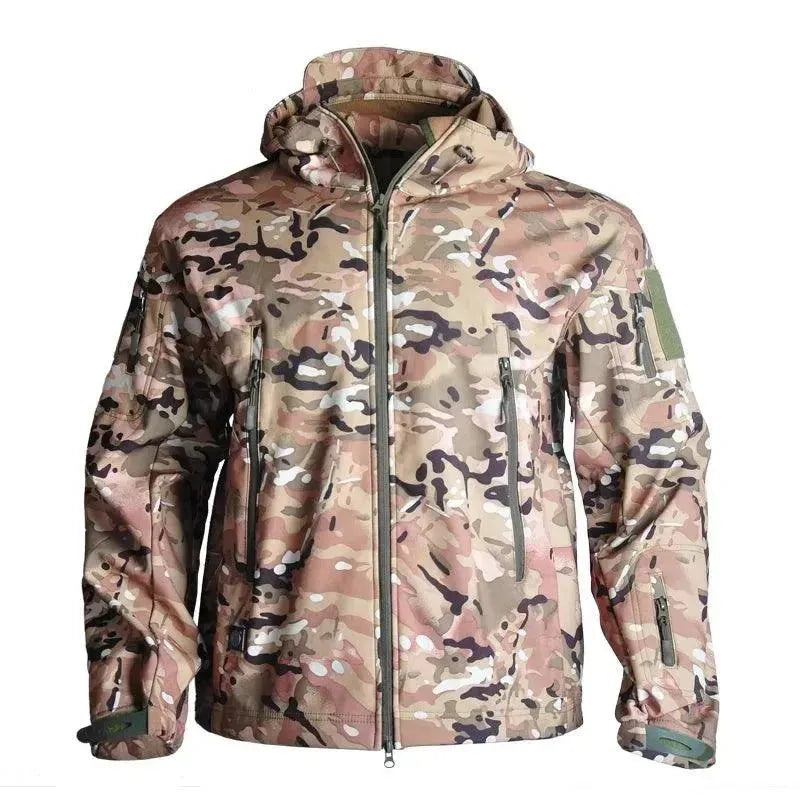 Drune | Taktische wasserdichte Fleecejacke für Herren