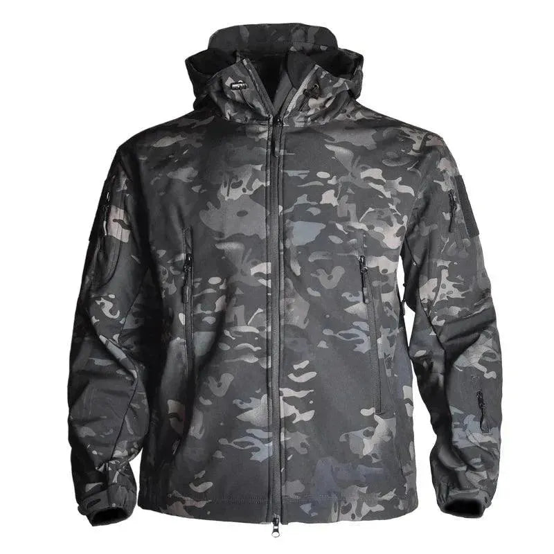 Drune | Taktische wasserdichte Fleecejacke für Herren