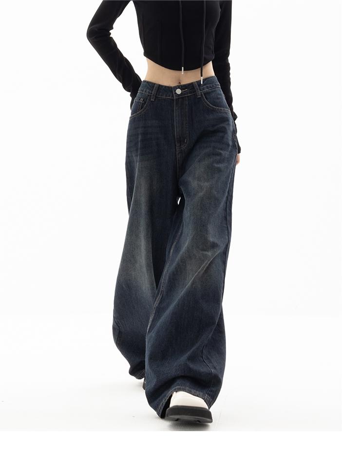 Drune | 90er Weinlese Baggy Boyfriend Jeans