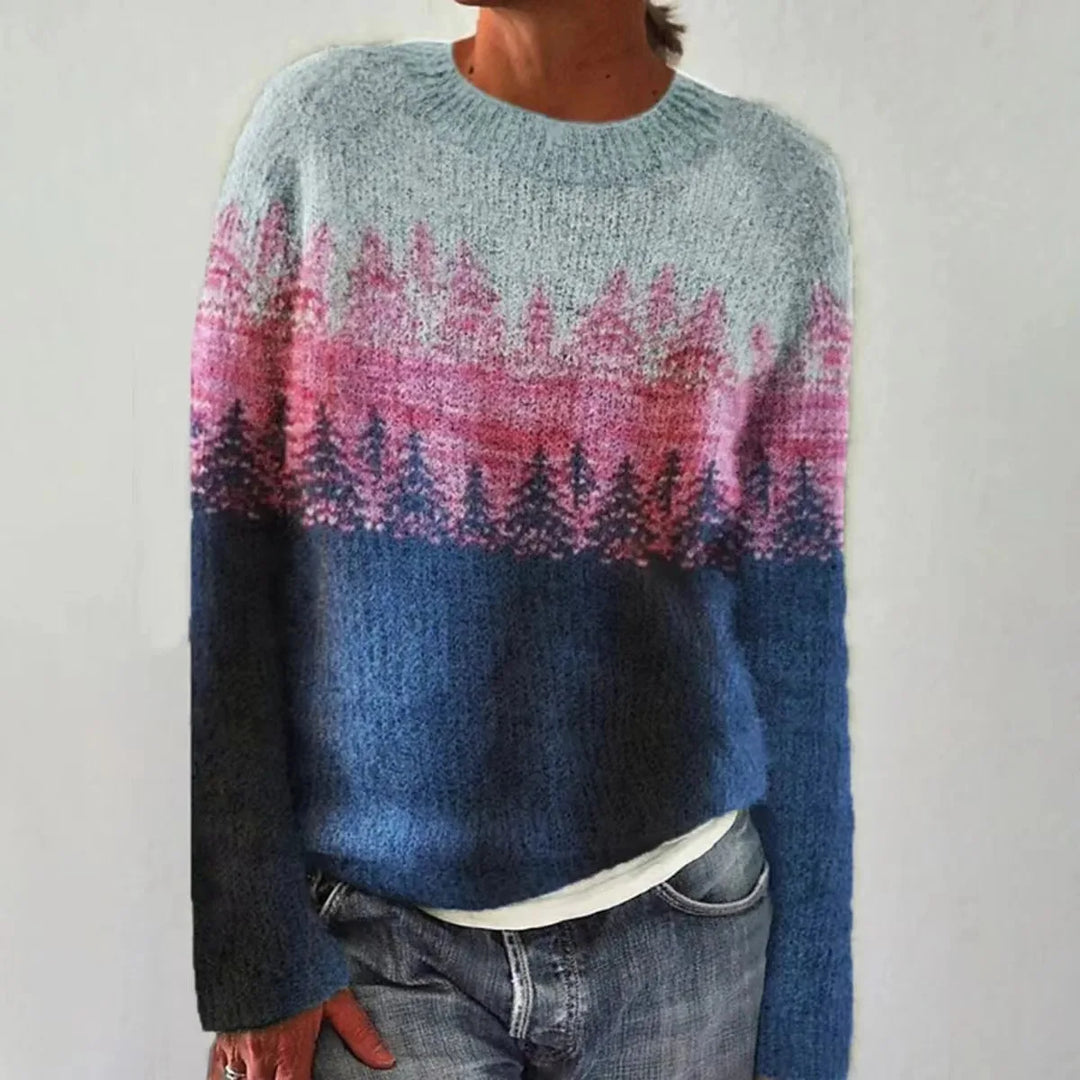 Damen Norwegerpullover mit Stilvollem Design & Gemütlicher Passform | Drune