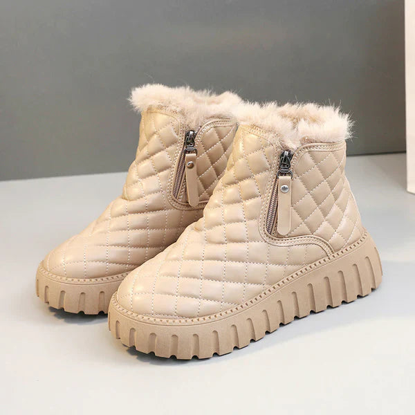 Drune | Damen Winter Fleece Warme Stiefel
