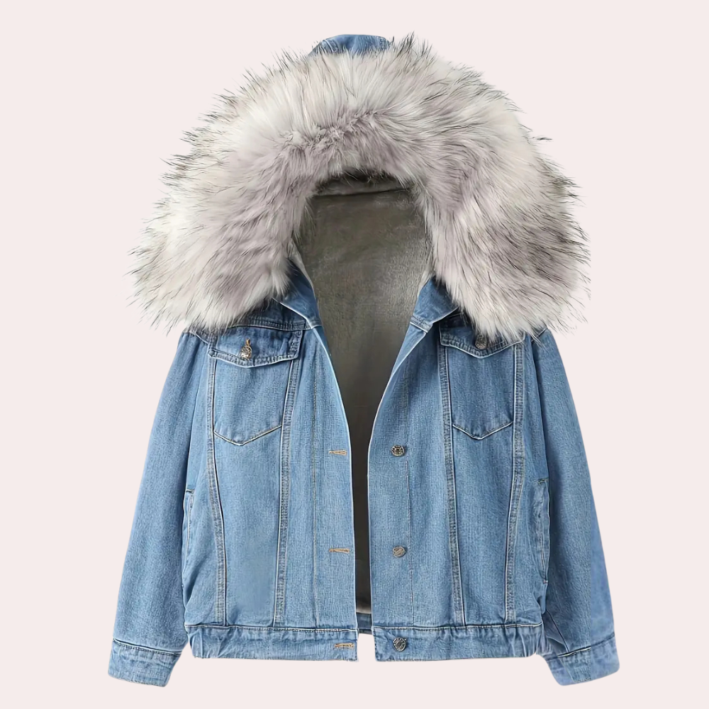 Drune | Elegante Winter-Jeansjacke für Damen