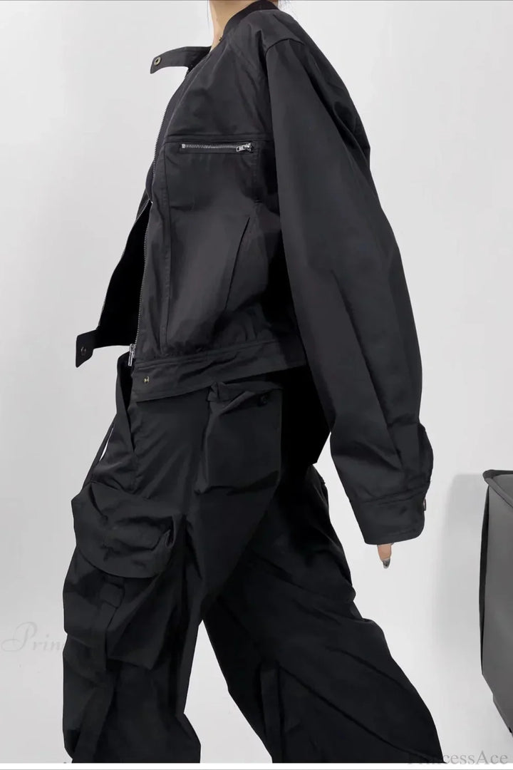 Drune | Utility Locker Casual Zip-Jacke