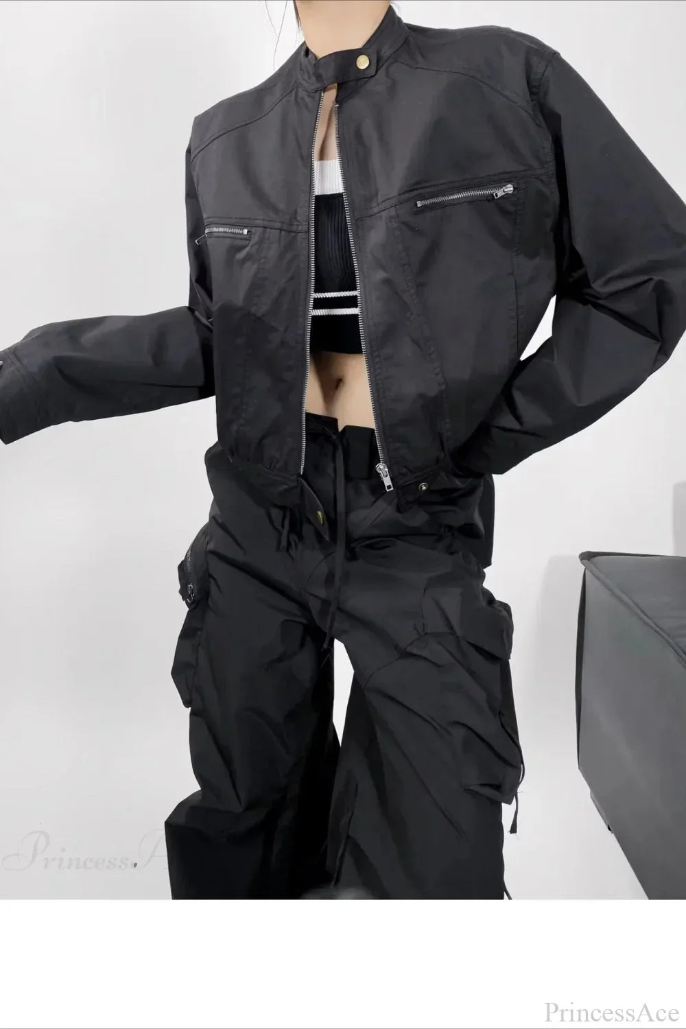 Drune | Utility Locker Casual Zip-Jacke