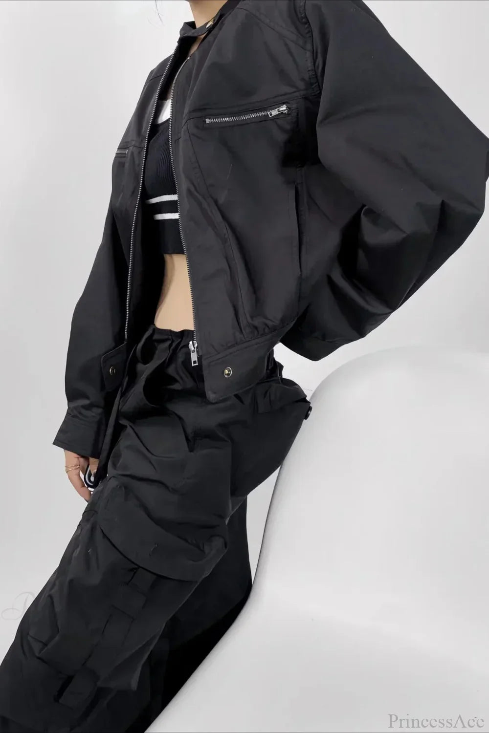Drune | Utility Locker Casual Zip-Jacke