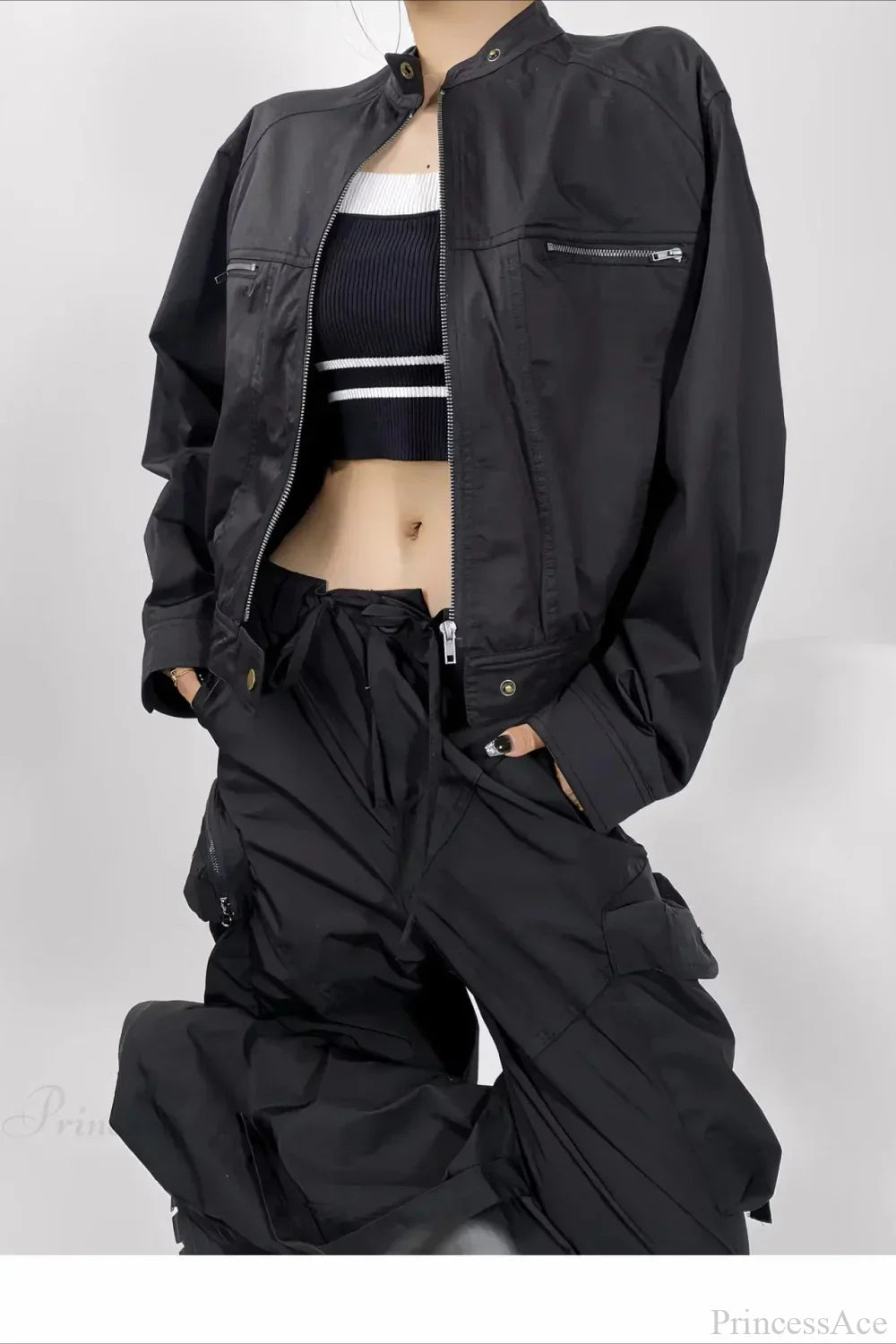 Drune | Utility Locker Casual Zip-Jacke