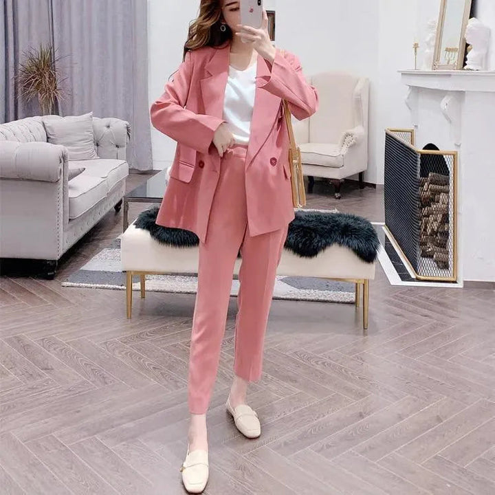 Drune | Der mitfühlende taillierte Blazer für Damen - Formal-Business - Einfarbig