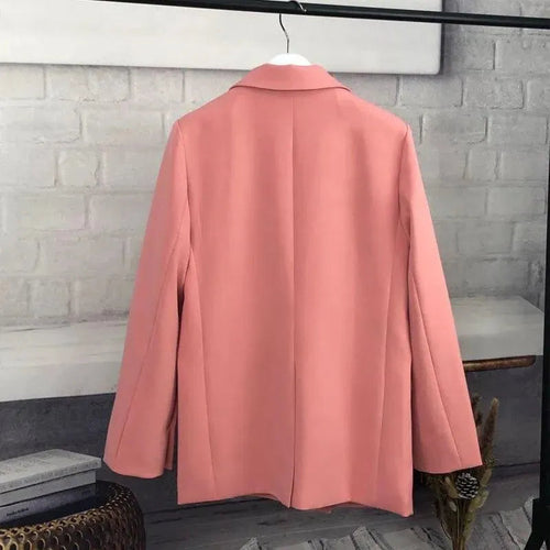 Drune | Der mitfühlende taillierte Blazer für Damen - Formal-Business - Einfarbig