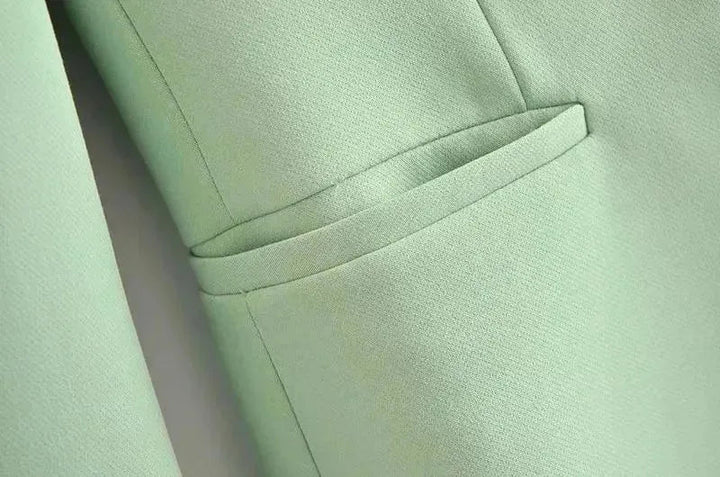 Drune | Der Vorstellungskraft Formal Blazer Damen - Lässig - Uni-Farben