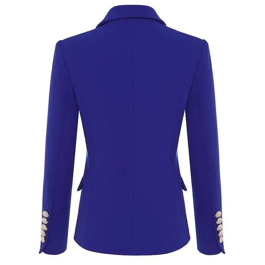 Drune | Die Inspiration Doppelreiher Blazer Damen - Formal-Business - Einfarbig-Solid