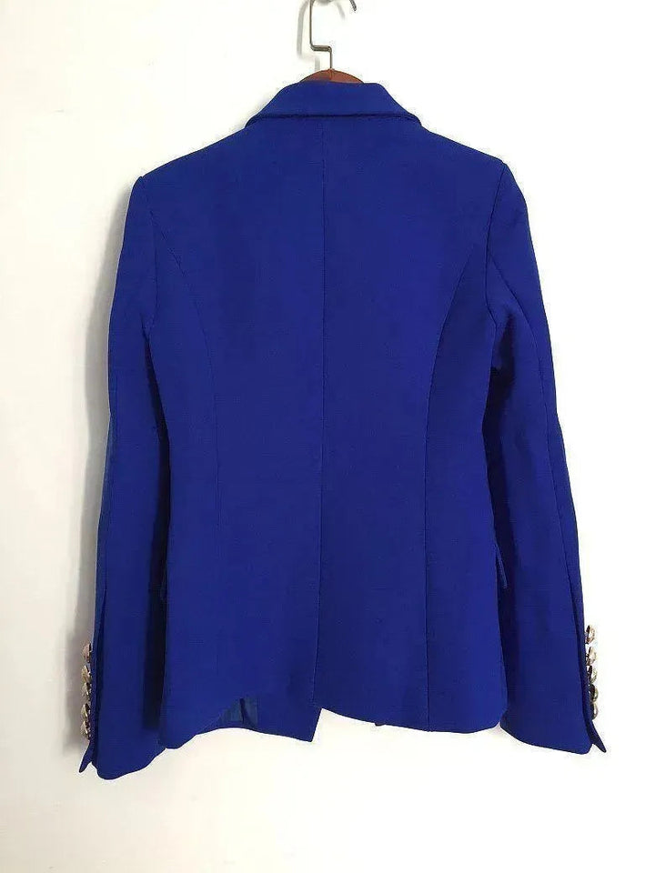 Drune | Die Inspiration Doppelreiher Blazer Damen - Formal-Business - Einfarbig-Solid