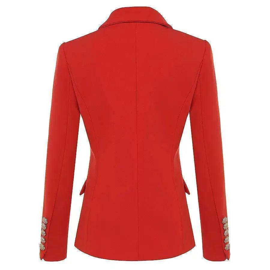 Drune | Der optimistische zweireihige Blazer Damen - Formal-Business - Einfarbig-Uniform