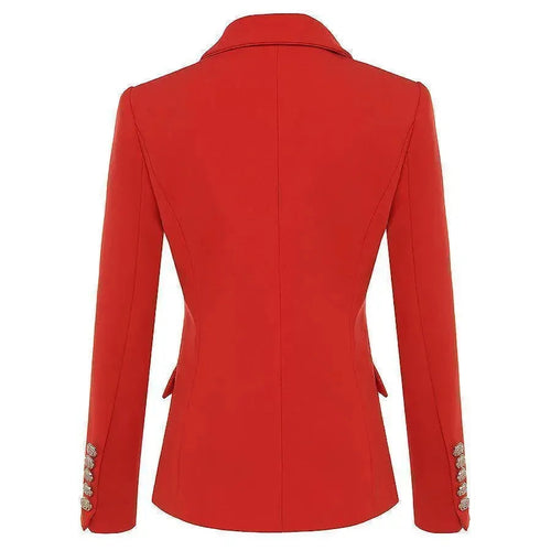 Drune | Der optimistische zweireihige Blazer Damen - Formal-Business - Einfarbig-Uniform